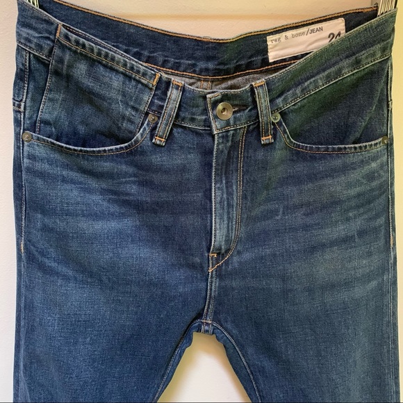 Rag & Bone ~ Boyfriend -Waist 30 Ankle Jeans - Picture 2 of 11